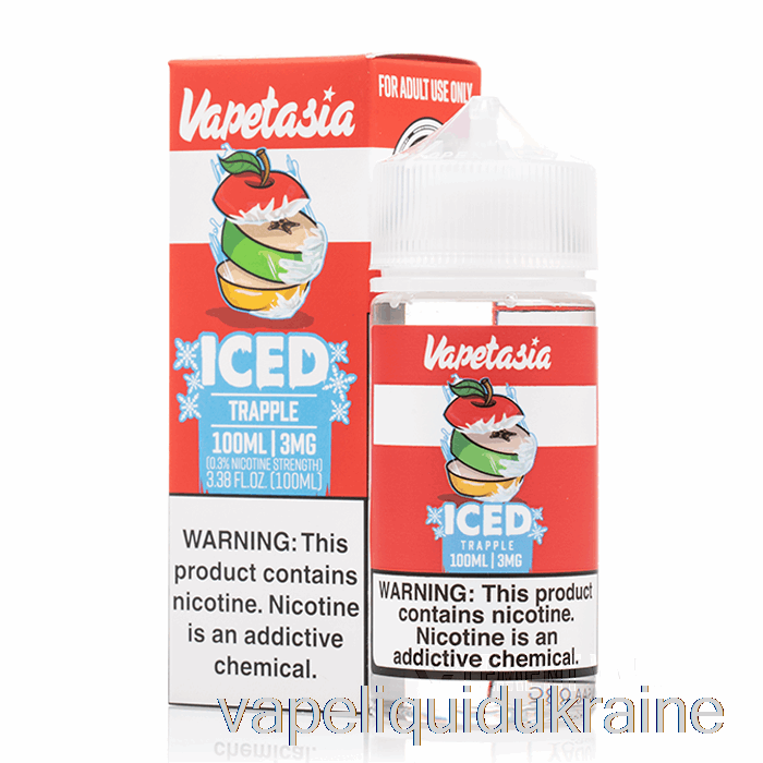 Vape Liquid Ukraine ICED Trapple - Vapetasia - 100mL 0mg